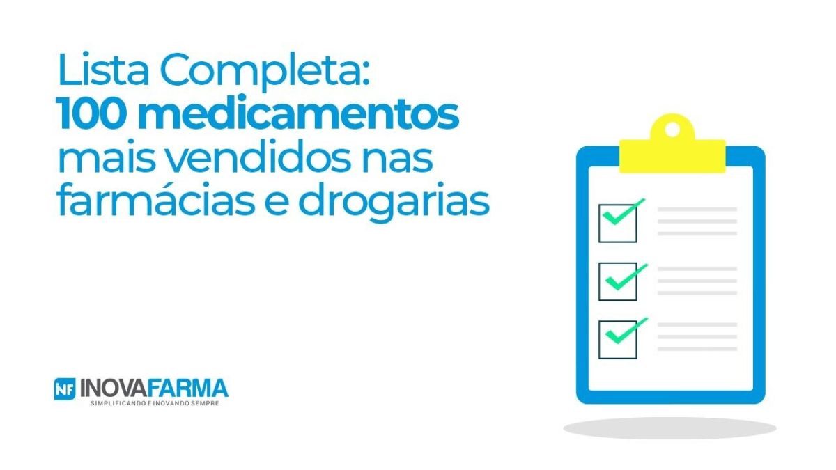 100 medicamentos mais vendidos em farmácia