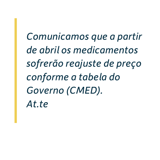 frase para aumento de preço