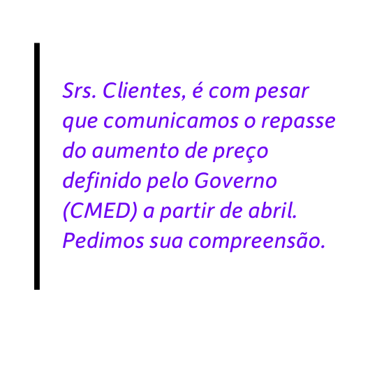 frases de reajuste de preço