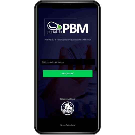 App para farmácia - Portal do PBM