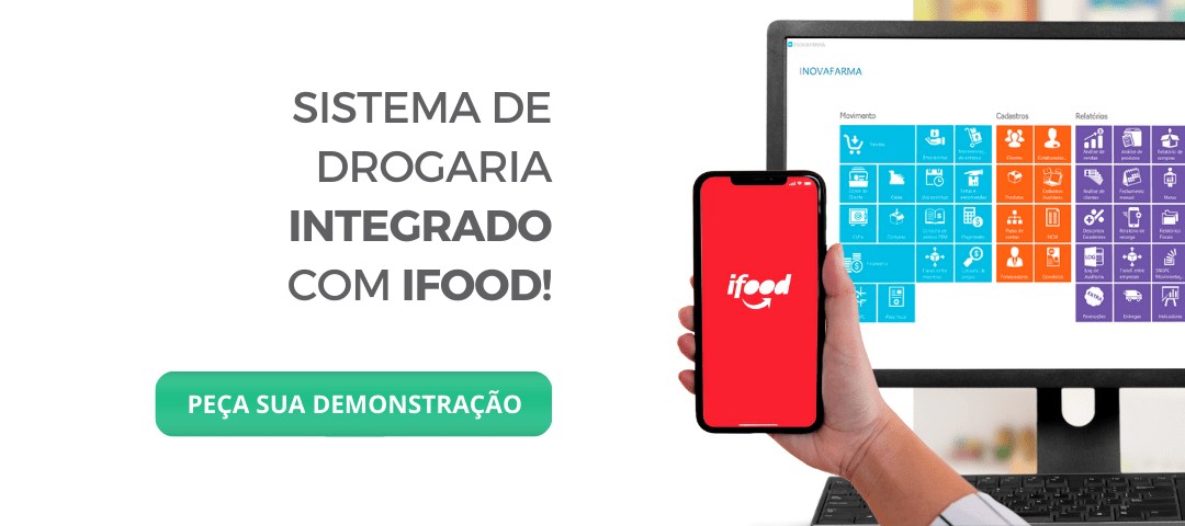 INOVAFARMA - app ifood integrado inovafarma
