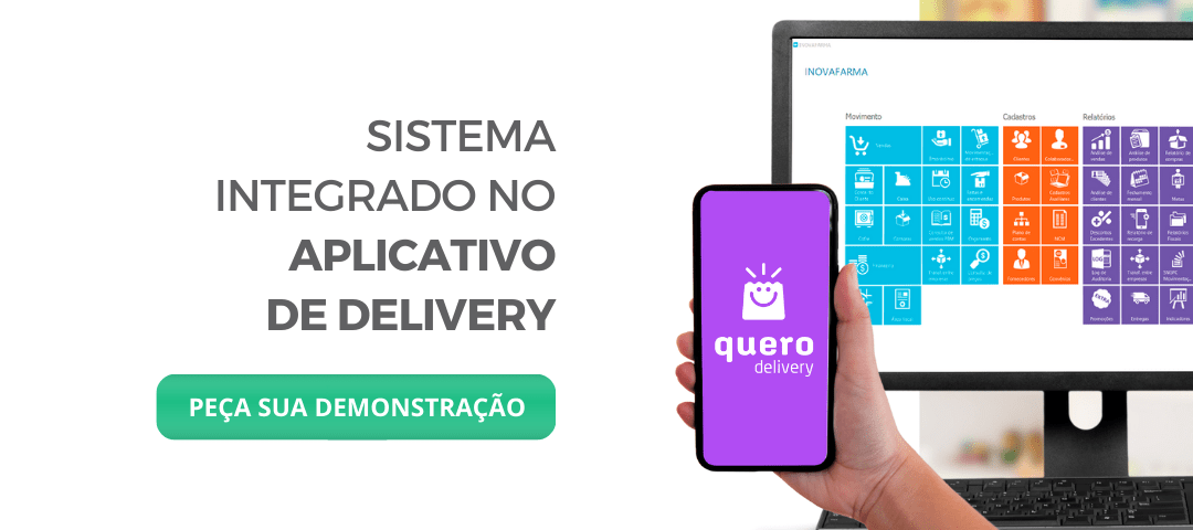 INOVAFARMA - app quero delivery integrado inovafarma