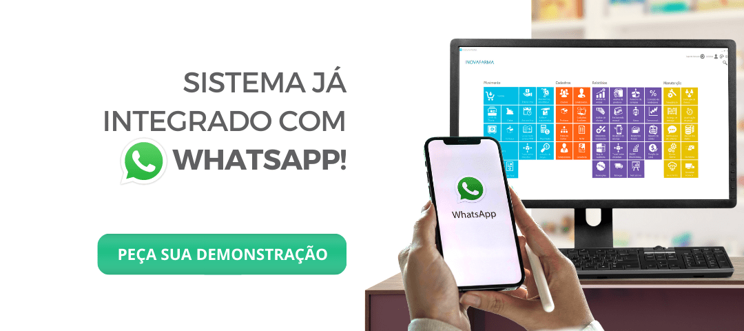 INOVAFARMA - integrado com whatsapp