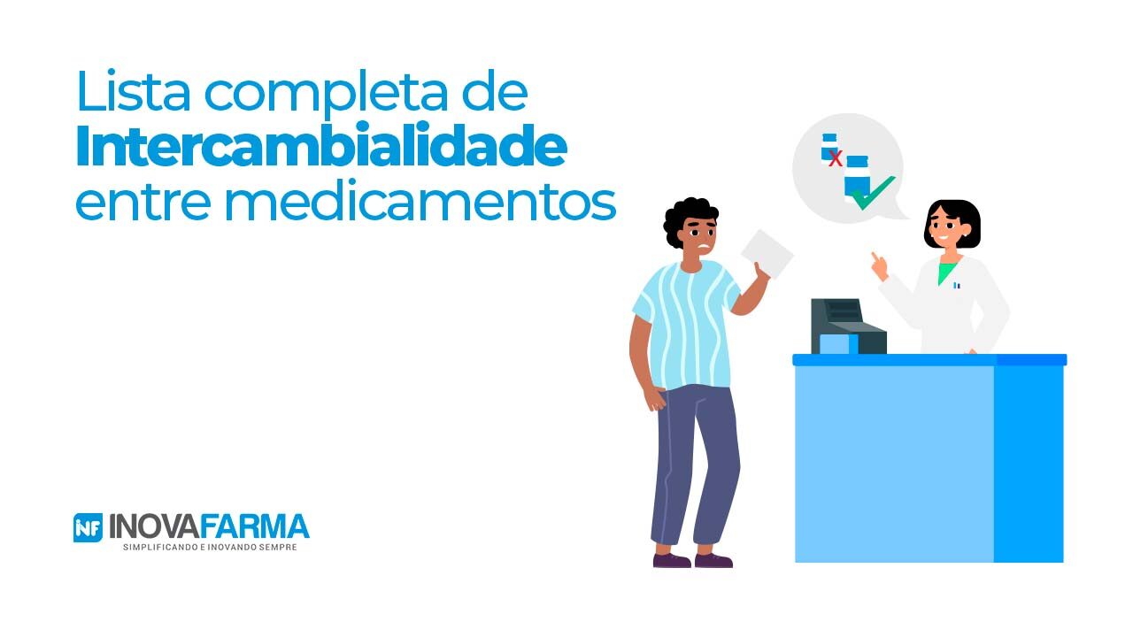 Lista de intercambialidade atualizada de medicamentos