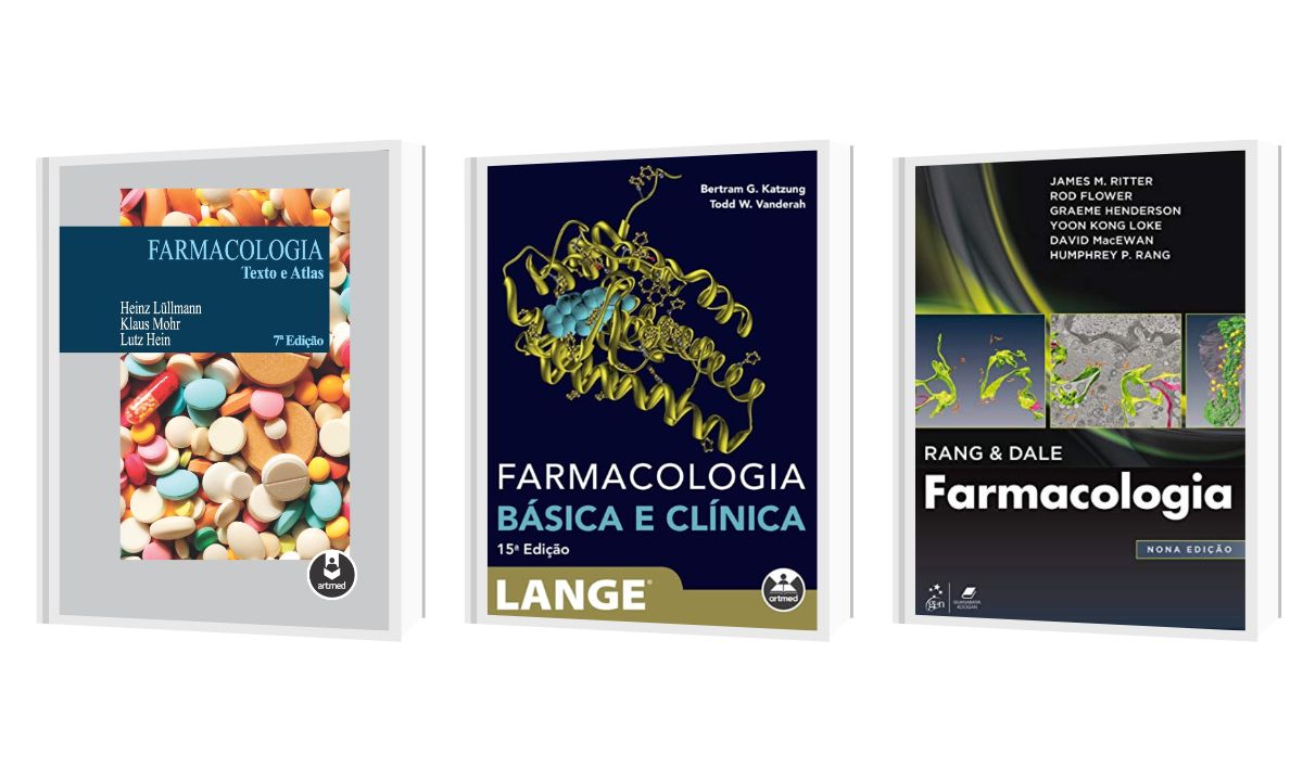 Melhores Livros de Farmácia - Farmacologia 