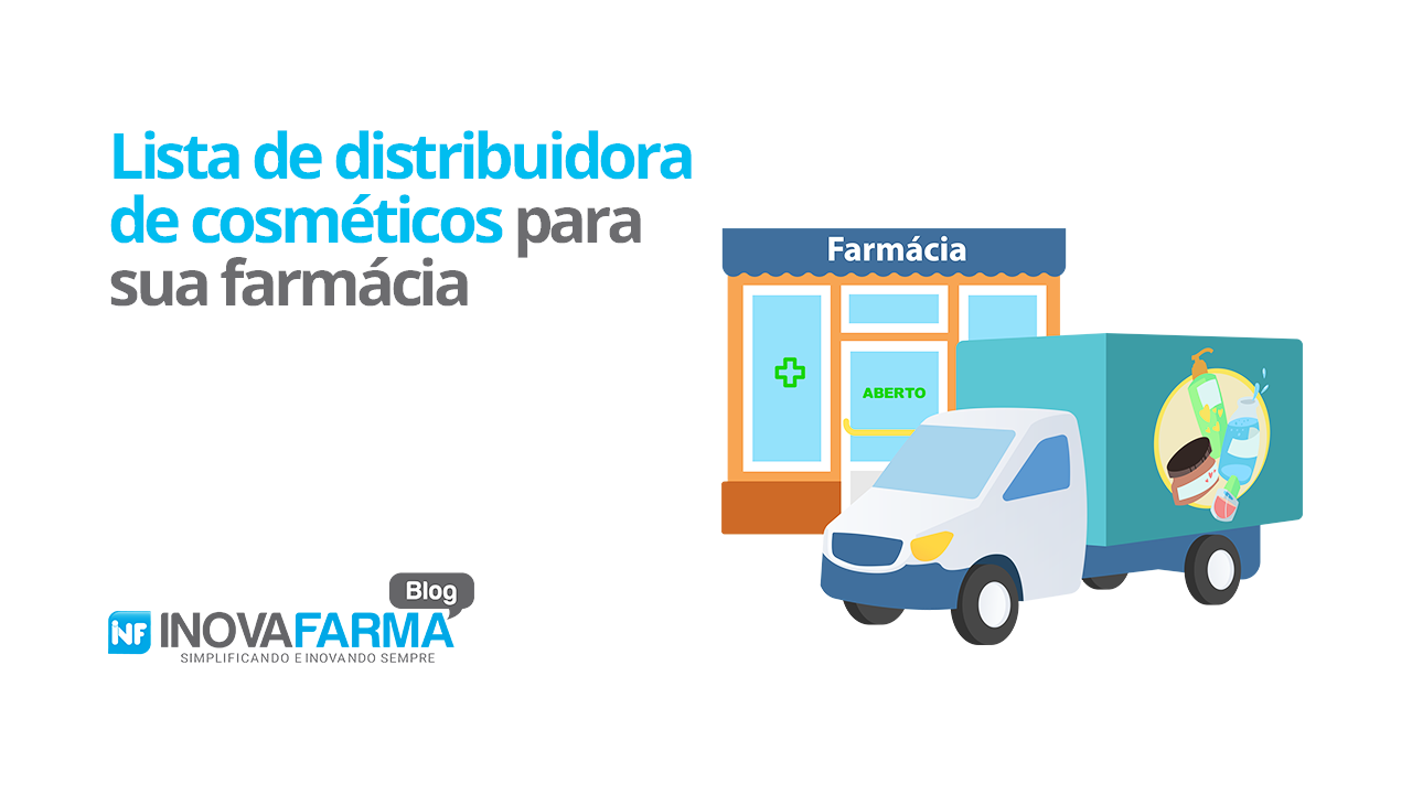 Lista de distribuidora de cosméticos para sua farmácia