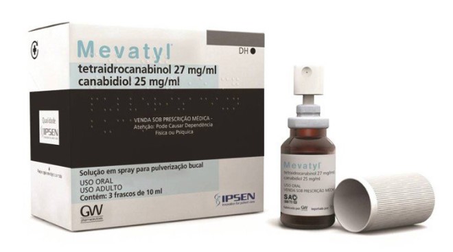 Medicamentos à base de canabidiol - Mevatyl