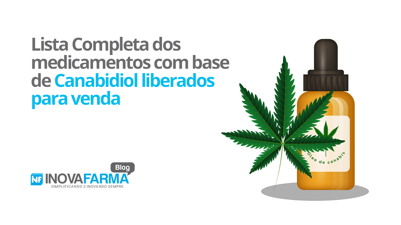 Lista Completa dos medicamentos à base de Canabidiol liberados para venda