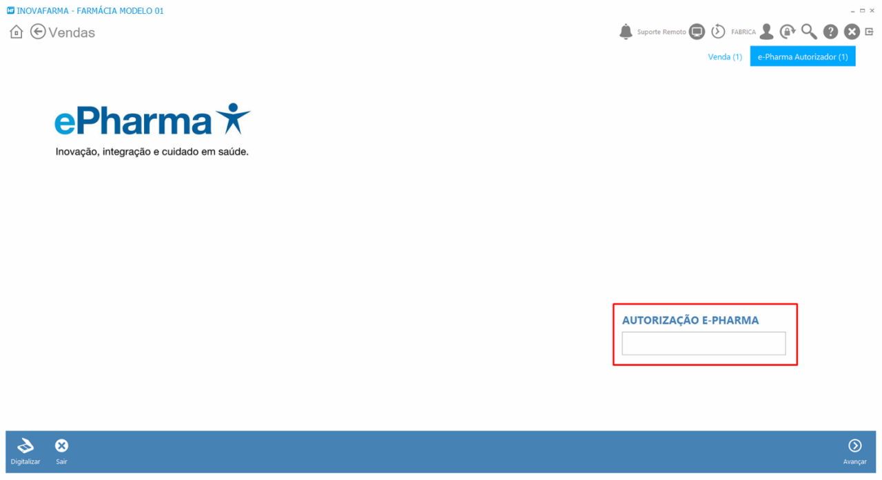 Autorização PBM ePharma