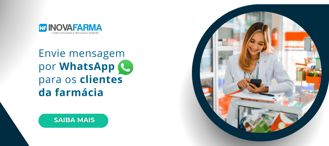Envie mensagens no WhatsApp para os clientes da farmácia