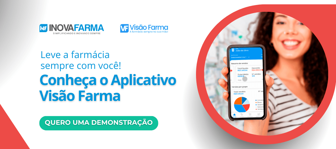 Aplicativo para farmácias Visão Farma