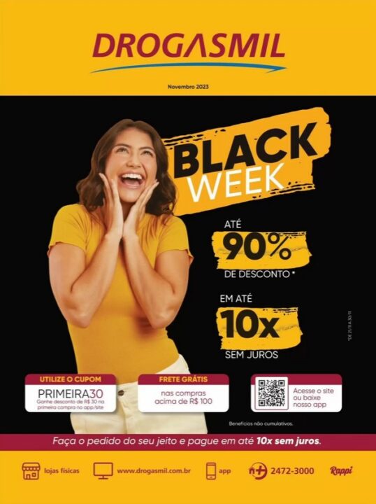 Encarte de farmácia - Black Friday