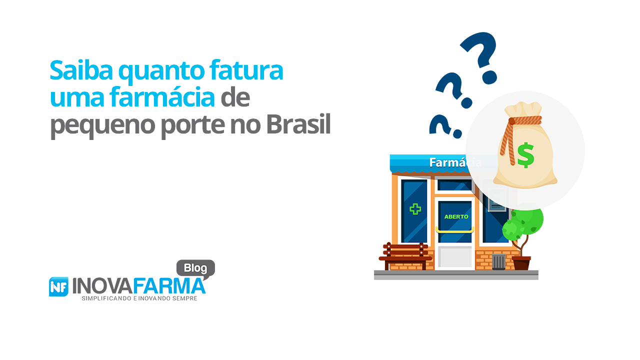 Saiba quanto fatura uma farmácia de pequeno porte no Brasil