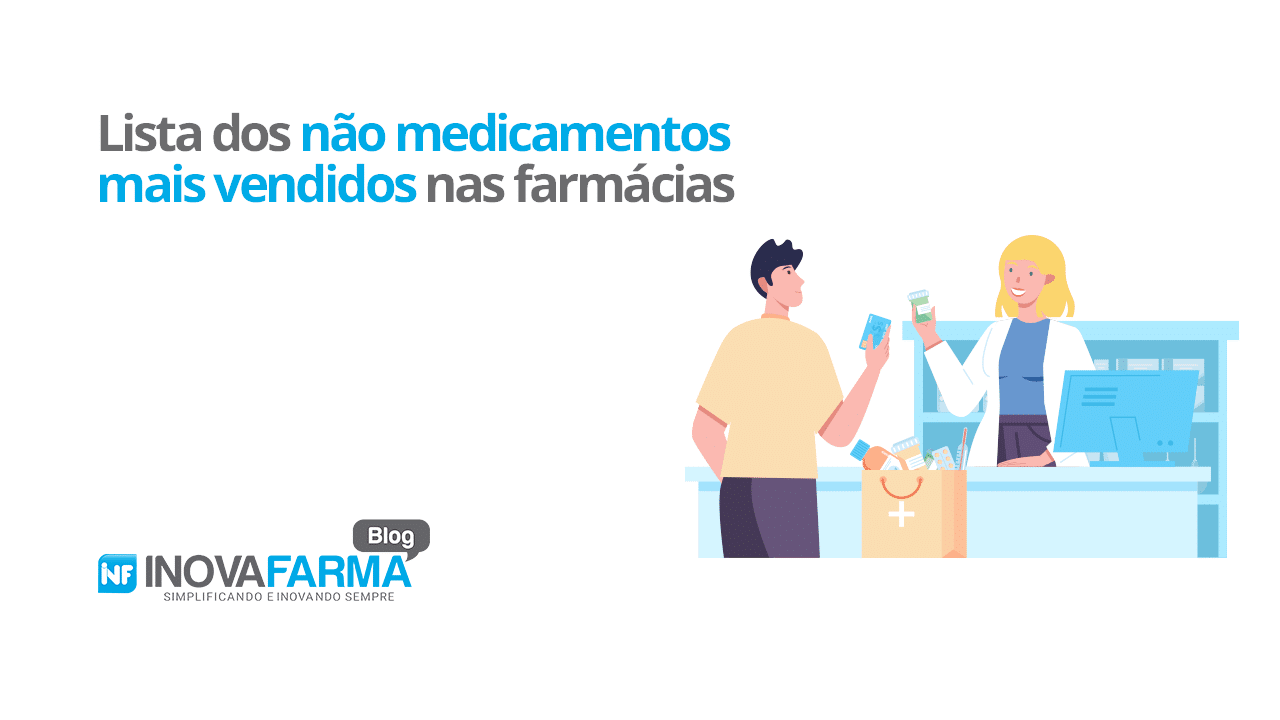 Lista dos não medicamentos mais vendidos nas farmácias
