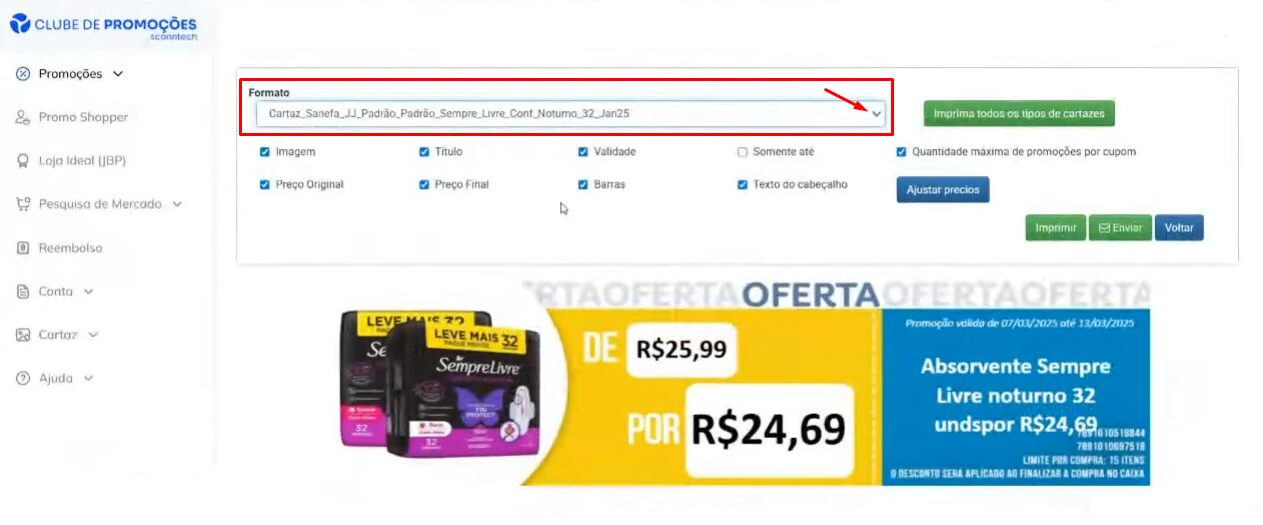 Impressão de cartazes - Scanntech Clube de Promoções