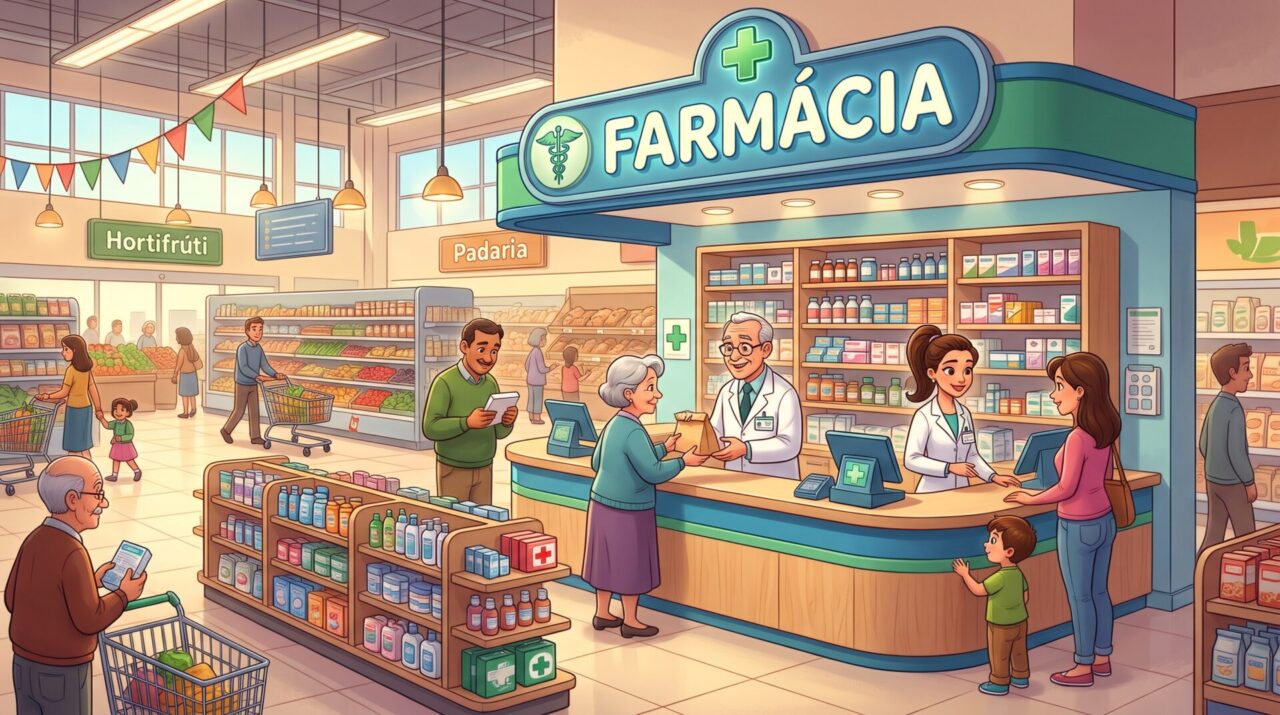 Farmácia em supermercado: Entenda como blindar o seu negócio dessa concorrência